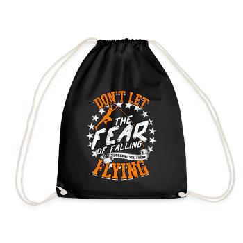 Quart à la perche et saut à la perche - Sac de sport léger - noir - Devant