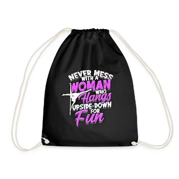 Pole Dance Gift Dancer Gift Idea Fitness - Sac de sport léger - noir - Devant