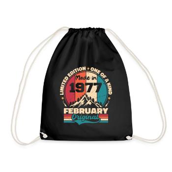 Légende vivante depuis février 1977 - Sac de sport léger - noir - Devant