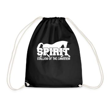 Étalon fantôme de Cimarron - - Sac de sport léger - noir - Devant