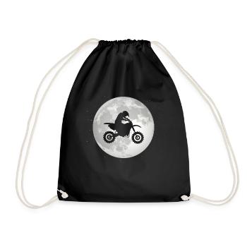 Pleine Lune - Guy Moto - - Sac de sport léger - noir - Devant