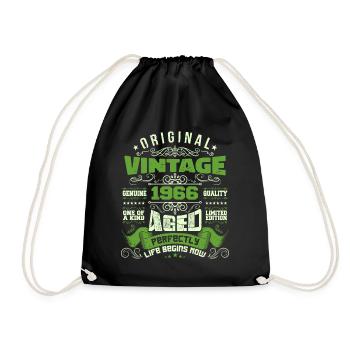 July 1966 Anniversary - Limited Edition | 1966 - Drawstring Bag - black - Front