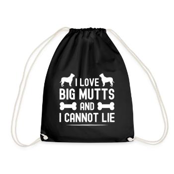 J’aime les gros moutons et je ne peux pas mentir - Sac de sport léger - noir - Devant