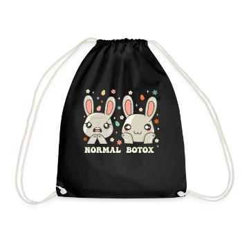 Easter Easter Plastic Surgeon Botox - Drawstring Bag - black - Front