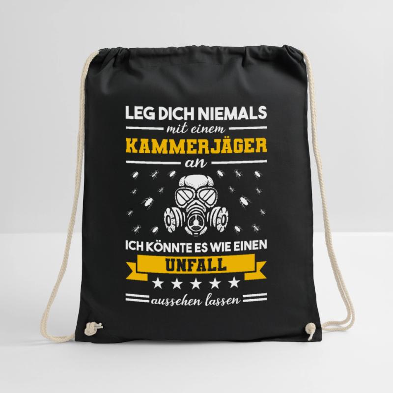 Kammerjäger Schädlingsbekämpfer Turnbeutel