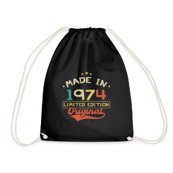 Made in 1974 | Limited Edition 1974 - Sac de sport léger - noir - Devant