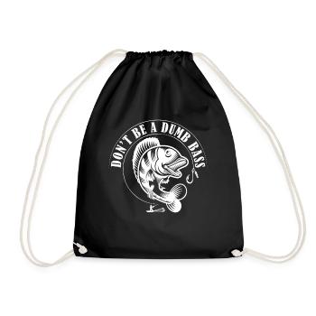 Don't be a fool 1 -. - Drawstring Bag - black - Front