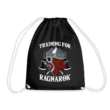 Formation pour Ragnarok I Nordic Viking Valhalla - Sac de sport léger - noir - Devant