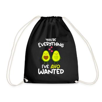 You're Everything I've AVO Wanted - Drawstring Bag - black - Front