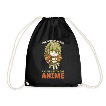 This Is My Anime Watching Shirt I Kawaii Otaku - Turnbeutel - Schwarz - Vorne