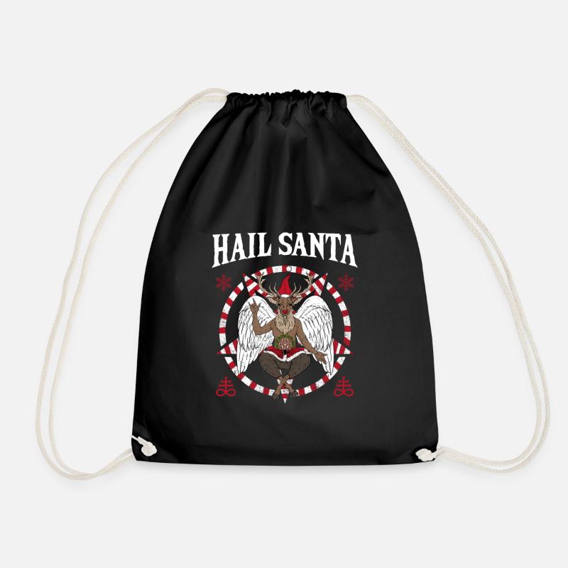 I Satanic Devil Pentagramm - Turnbeutel - Schwarz