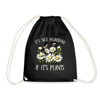Marguerites Daisy Summer Daisies Flower Garden - Drawstring Bag - black - Front