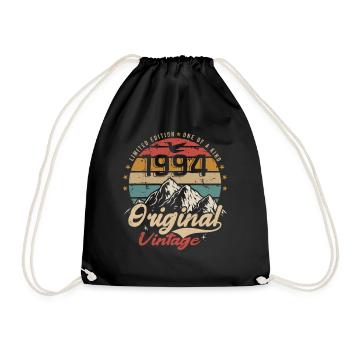 Original Vintage 1994 limited edition 1994 - Drawstring Bag - black - Front