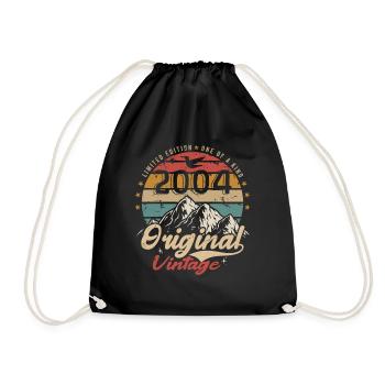 Original Vintage 2004 Limited Edition 2004 - Drawstring Bag - black - Front