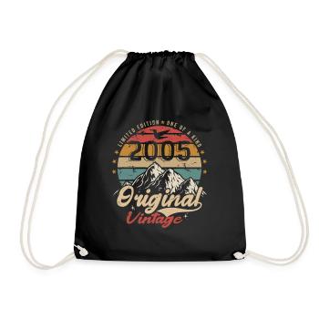 Original Vintage 2005 édition limitée 2005 - Sac de sport léger - noir - Devant