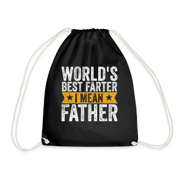 Le meilleur agriculteur du monde, je veux dire père - Sac de sport léger - noir - Devant