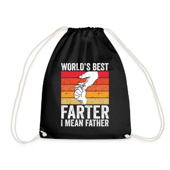 Le meilleur agriculteur du monde, je veux dire père - Sac de sport léger - noir - Devant