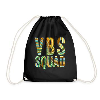 VBS Squad Bibel Shool - Turnbeutel - Schwarz - Vorne