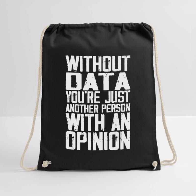 Data Whisperer Job Data Scientist Data Science Drawstring Bag