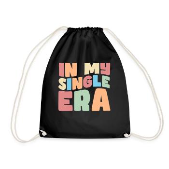 Dans mon ère de célibataire drôle de vie de célibataire - Sac de sport léger - noir - Devant