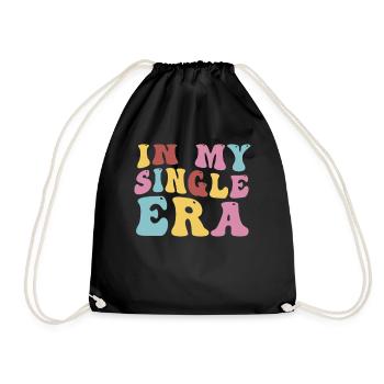 Dans mon ère de célibataire drôle de vie de célibataire - Sac de sport léger - noir - Devant
