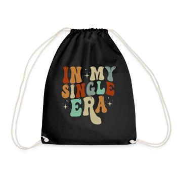 Dans mon ère de célibataire drôle de vie de célibataire - Sac de sport léger - noir - Devant