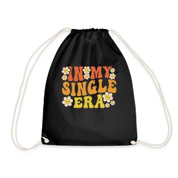 Dans mon ère de célibataire drôle de vie de célibataire - Sac de sport léger - noir - Devant