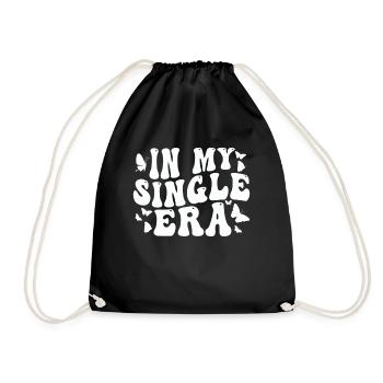 Dans mon ère de célibataire drôle de vie de célibataire - Sac de sport léger - noir - Devant