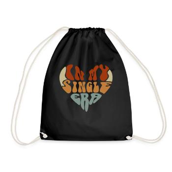 Dans mon ère de célibataire drôle de vie de célibataire - Sac de sport léger - noir - Devant