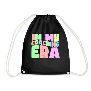 Coach Era Coaching Tees Sports Team Staff - Drawstring Bag - black - Front