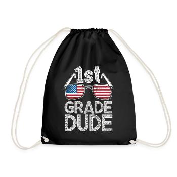 Professeur de maternelle Drôle Étudiant 1er Diplôme - Sac de sport léger - noir - Devant