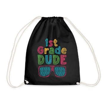 Professeur de maternelle Drôle Étudiant 1er Diplôme - Sac de sport léger - noir - Devant