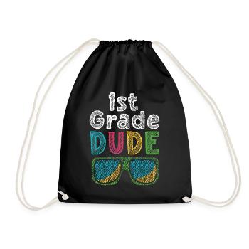 Professeur de maternelle Drôle Étudiant 1er Diplôme - Sac de sport léger - noir - Devant