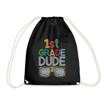 Professeur de maternelle Drôle Étudiant 1er Diplôme - Sac de sport léger - noir - Devant