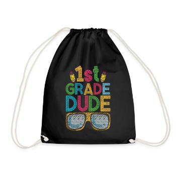 Professeur de maternelle Drôle Étudiant 1er Diplôme - Sac de sport léger - noir - Devant
