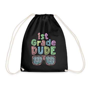 Professeur de maternelle Drôle Étudiant 1er Diplôme - Sac de sport léger - noir - Devant