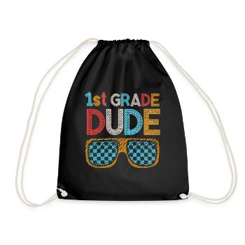 Professeur de maternelle Drôle Étudiant 1er Diplôme - Sac de sport léger - noir - Devant