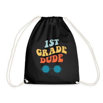 Professeur de maternelle Drôle Étudiant 1er Diplôme - Sac de sport léger - noir - Devant