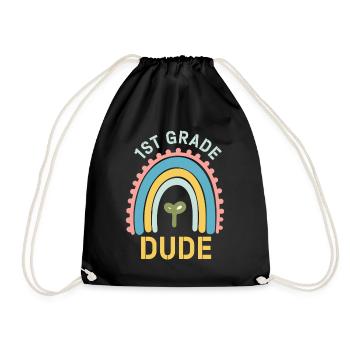 Professeur de maternelle Drôle Étudiant 1er Diplôme - Sac de sport léger - noir - Devant