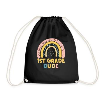 Professeur de maternelle Drôle Étudiant 1er Diplôme - Sac de sport léger - noir - Devant