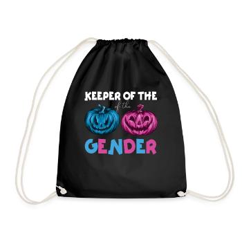 Keeper Of The Gender - Drawstring Bag - black - Front