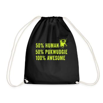 Pukwudgie Kryptide Folklore Mythen - Turnbeutel - Schwarz - Vorne