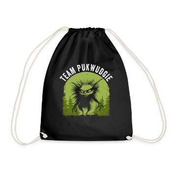 Pukwudgie Kryptide Folklore Mythen - Turnbeutel - Schwarz - Vorne