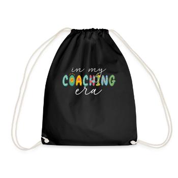 Proud Coach Apparel - Best Coach, Team - Drawstring Bag - black - Front