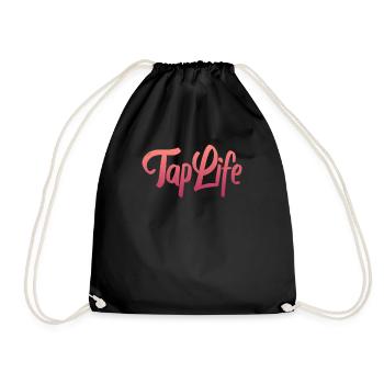 Maple Tapper Syrup Men Women Autumn - Drawstring Bag - black - Front