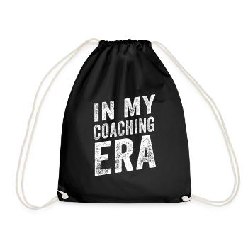 Proud Coach Apparel - Best Coach, Team - Drawstring Bag - black - Front