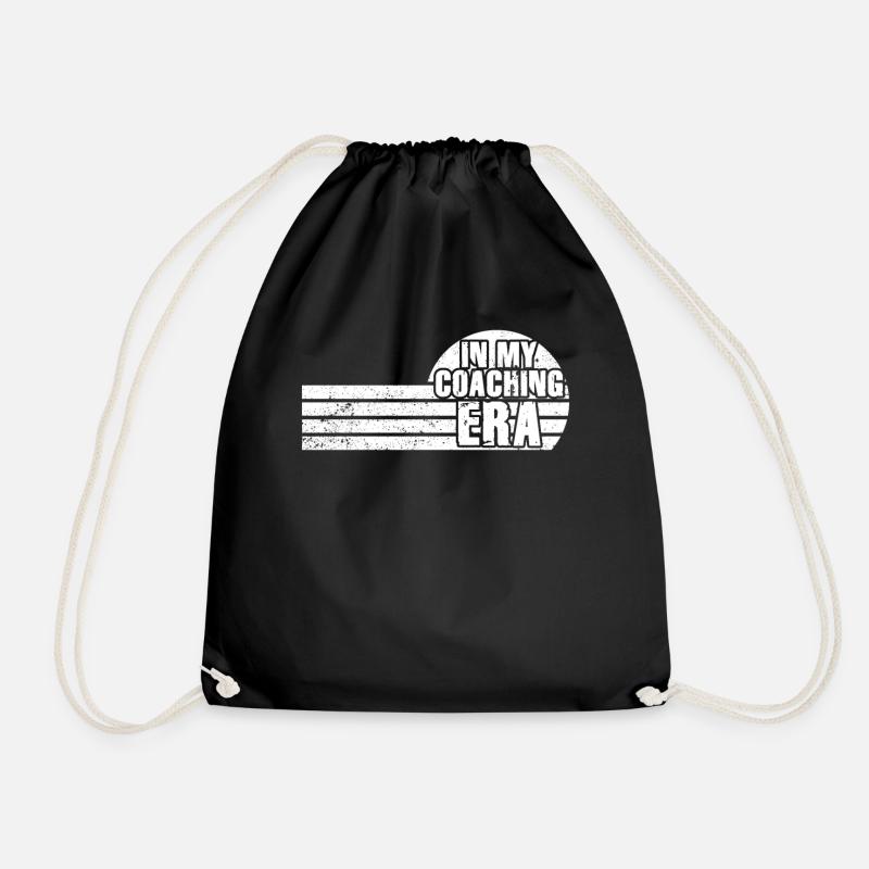Proud Coach Apparel - Best Coach, Team - Drawstring Bag - black