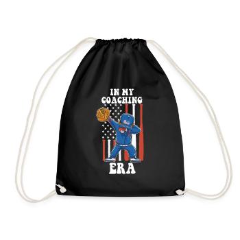 Proud Coach Apparel - Best Coach, Team - Drawstring Bag - black - Front