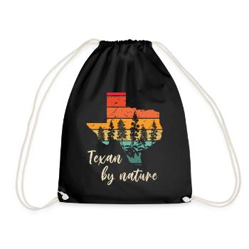 Champs de fleurs sauvages Fleurs sauvages Bluebonnet - Sac de sport léger - noir - Devant
