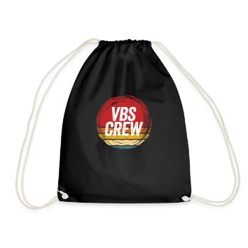 VBS Colorful Bible Vacation School Love - Drawstring Bag - black - Front